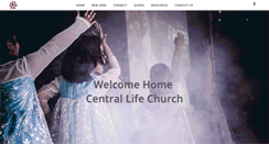 Desktop Screenshot of centrallifechurch.org.au